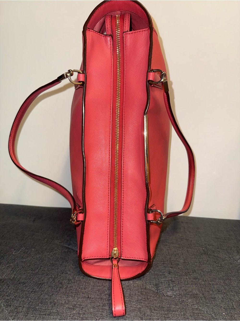 Coach Madison Coral Pink Leather Tote 29002 - Picture 8 of 15